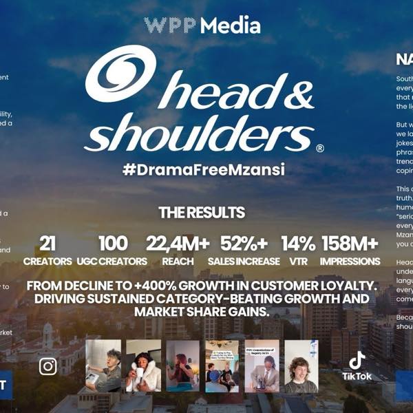 WPP Media South Africa for Head & Shoulders